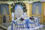 Розово-голубая бирюзовая фуксия птичья свадьба пионовая синяя Тифани павлины павлинья Селена Крым в Крыму свадьба свадебное свадебные украшение стола арка молодых в Симферополе Ялте Алуште Евпатории Судаке Феодосии Севастополе